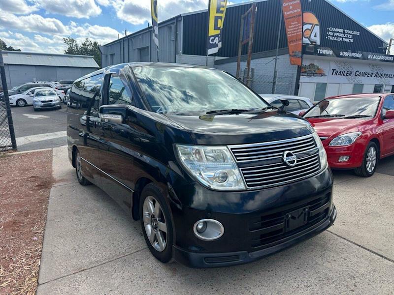 2009 Nissan Elgrand E51 Black Automatic Wagon62936656584195114
