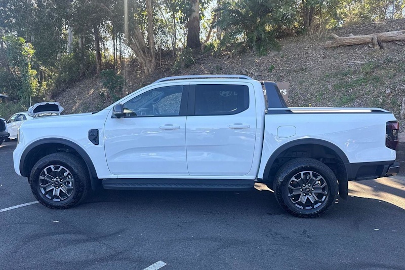 2024 Ford Ranger PY 2025.25MY Wildtrak FullTime 4WD DR Arctic White 10 Speed Sports Automatic62935689797506114