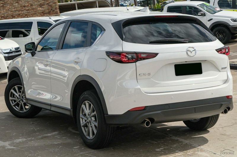 2025 Mazda CX-5 KF2W7A G20 SKYACTIV-Drive FWD Maxx White 6 Speed Sports Automatic Wagon62939538474242113