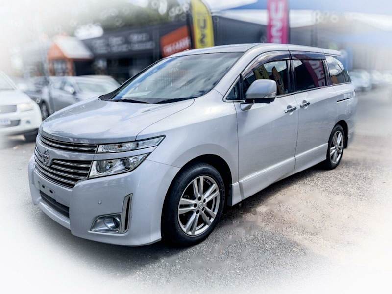 2010 Nissan Elgrand PE52 HIGHWAY STAR 350 Silver Automatic Wagon62935687665921112