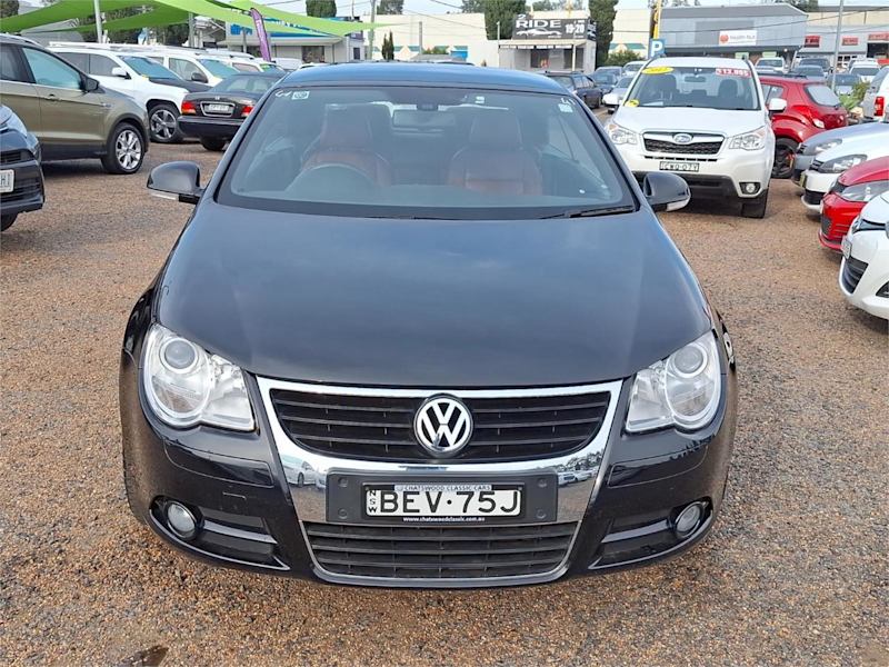 2007 Volkswagen EOS 1F MY08 FSI DSG Black 6 Speed Sports Automatic Dual Clutch Convertible62934705173507112