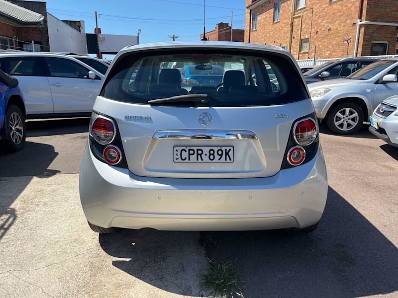 2012 Holden Barina CDX TM MY13 Silver, Chrome Automatic Hatchback62882772687235112