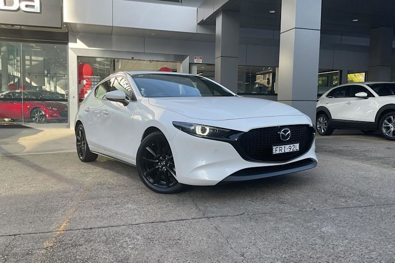 2024 Mazda 3 BP2HLA G25 SKYACTIV-Drive Astina Snowflake White Pearl 6 Speed Sports Automatic62882730936065110