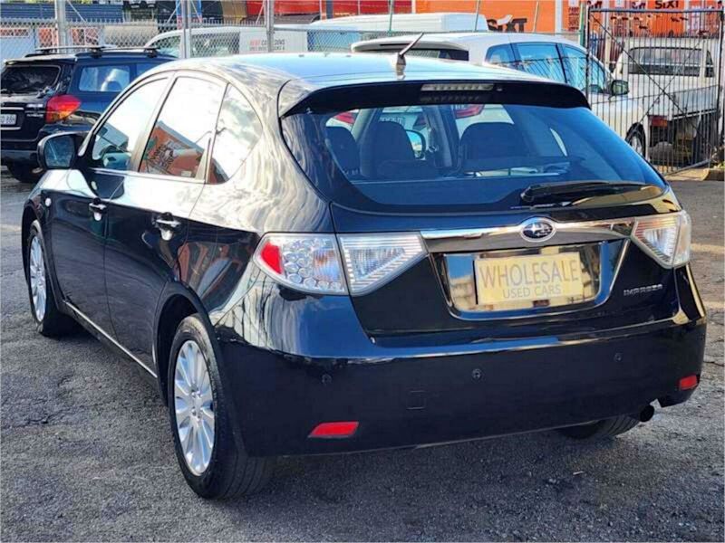 2009 Subaru Impreza G3 MY09 R Black Sports Automatic Hatchback62933712979843113