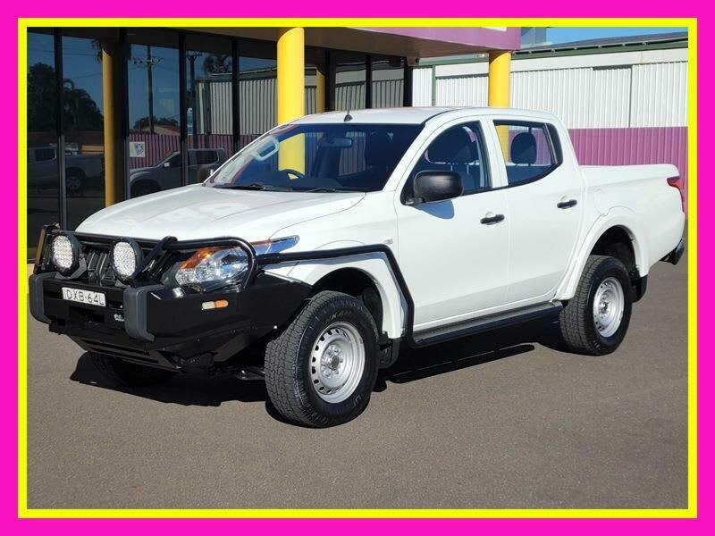 2018 Mitsubishi Triton MQ MY18 GLX (4x4) White 6 Speed Manual Dual Cab Chassis62935680647042111