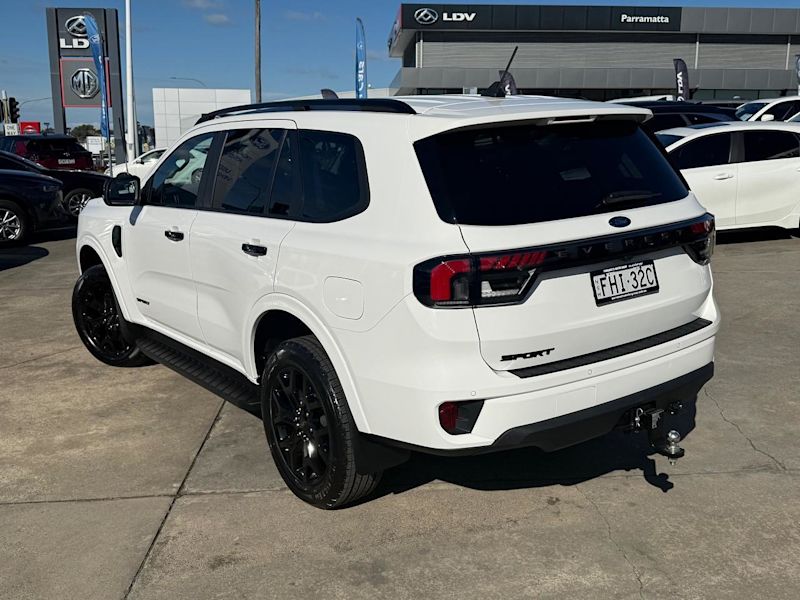 2024 Ford Everest UB 2024.50MY Sport RWD White 10 Speed Sports Automatic SUV62882725853314114