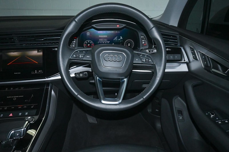 2019 Audi Q7 4M MY20 45 TDI Tiptronic Quattro White 8 Speed Sports Automatic Wagon62935692787713112
