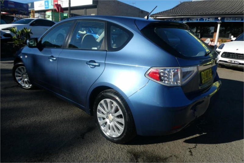 2008 Subaru Impreza MY08 RX (AWD) Blue 4 Speed Automatic Hatchback62882764977283112