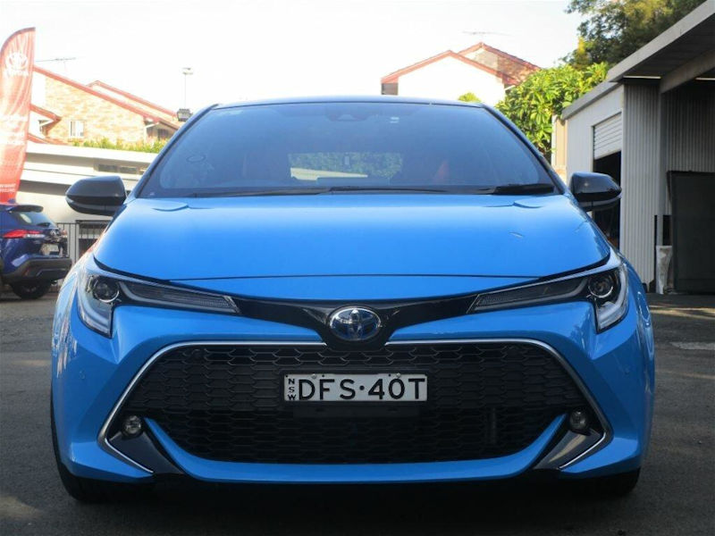 2023 Toyota Corolla ZWE219R ZR TWO-Tone OPT Prem Paint HYB Eclectic Blue - Black Roof62933704523011112