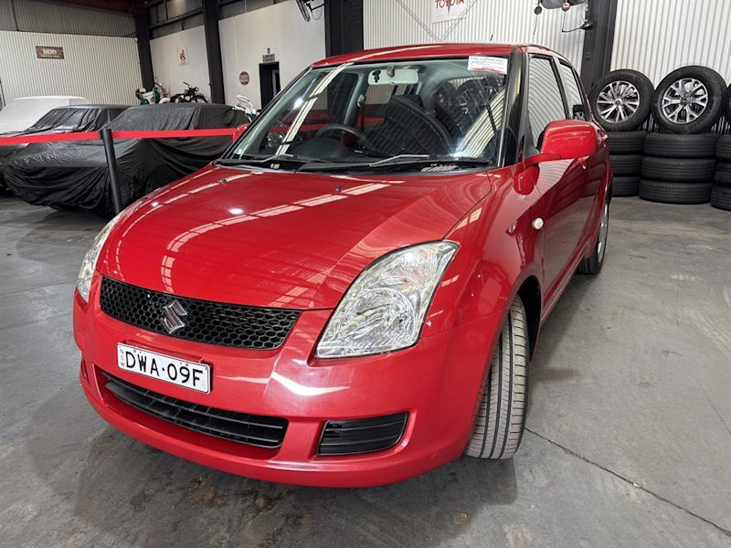 2010 Suzuki Swift EZ 07 Update Red 4 Speed Automatic Hatchback62934701631490112