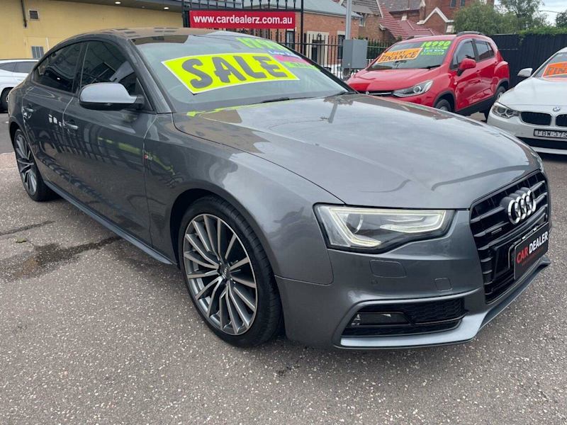 2013 Audi A5 8T MY13 Sportback 2.0 TFSI Quattro Grey 7 Speed Auto Direct Shift Hatchback62934699327619119