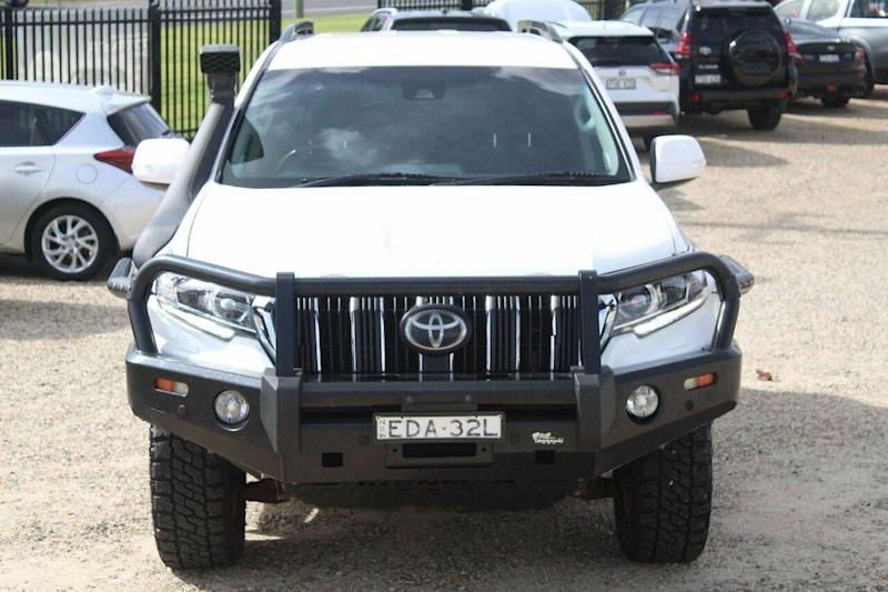 2019 Toyota Landcruiser Prado GDJ150R GXL Glacier White 6 Speed Sports Automatic Wagon62937622877826111