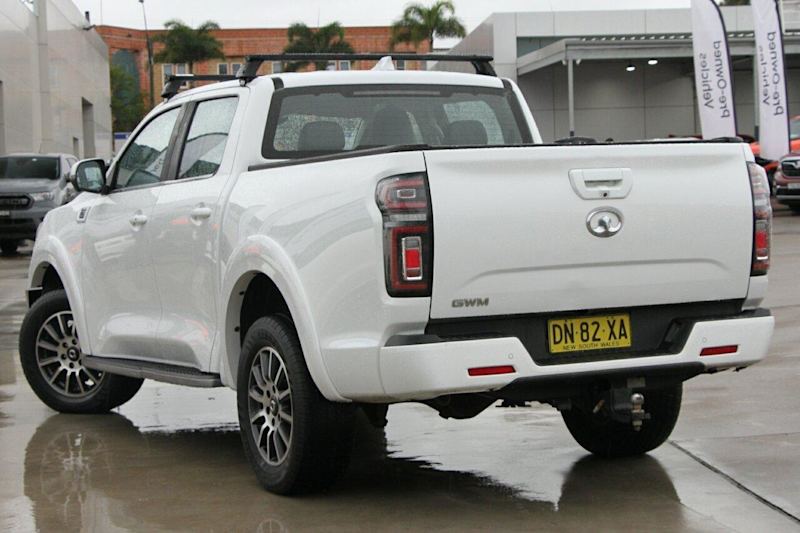 2021 GWM Ute NPW Cannon Pure White 8 Speed Sports Automatic Utility62934705396610112