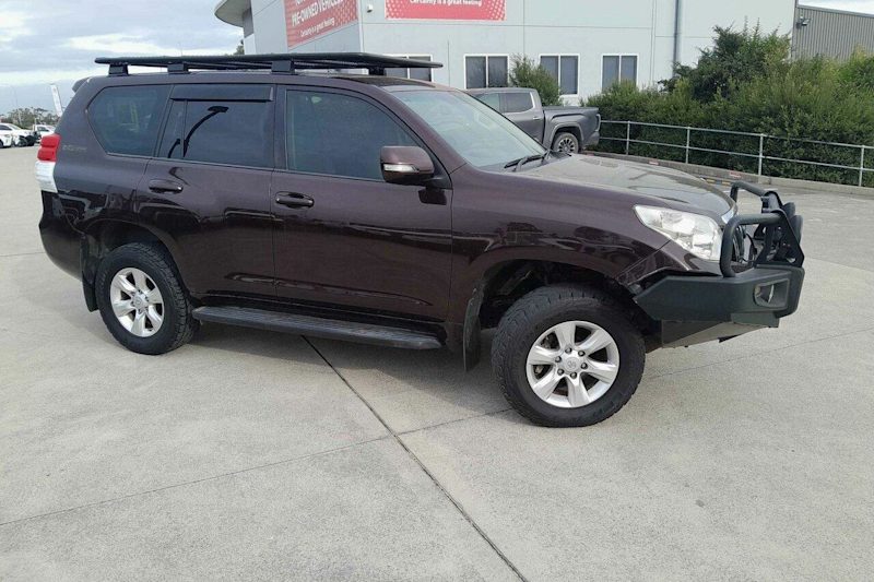 2010 Toyota Landcruiser Prado KDJ150R GXL Dark Furnace 5 Speed Automatic Wagon62935687200386112