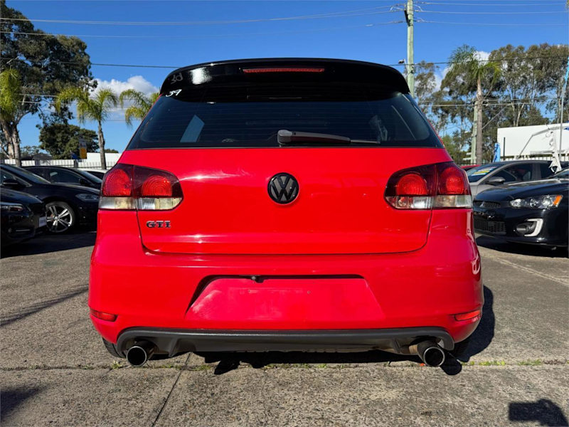 2010 Volkswagen Golf VI MY10 GTi Red 6 Speed Manual Hatchback62934704155139114