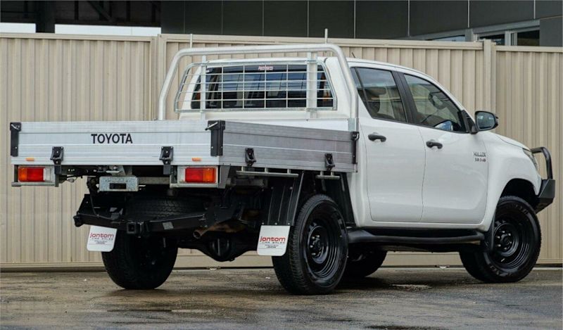 2019 Toyota Hilux GUN126R MY19 SR (4x4) White 6 Speed Automatic Double Cab Chassis62935683785347111