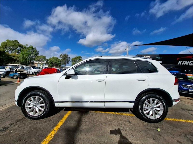2015 Volkswagen Touareg 7P MY15 150TDI Tiptronic 4MOTION White 8 Speed Sports Automatic Wagon62882737730947113