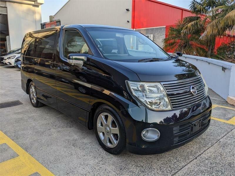 2008 Nissan Elgrand E51 Highwaystar Purple Automatic Wagon62882771334145110