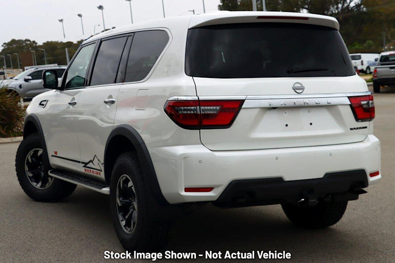 2025 Nissan Patrol Y62 MY25 Warrior Moonstone White 7 Speed Sports Automatic Wagon62933706427907112