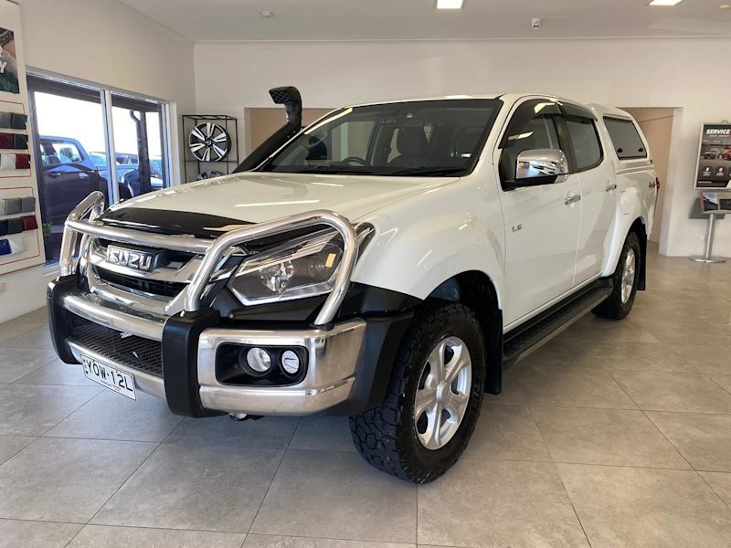 2019 Isuzu D-MAX MY19 LS-U Crew Cab White 6 Speed Sports Automatic Utility62882736931586112