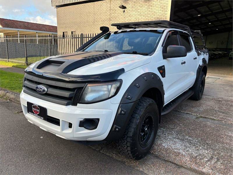2014 Ford Ranger PX XL Hi-Rider White 6 Speed Sports Automatic Double Cab62936663152513114