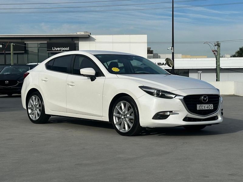 2016 Mazda 3 BN5238 SP25 SKYACTIV-Drive GT White 6 Speed Sports Automatic Sedan63437622998785112