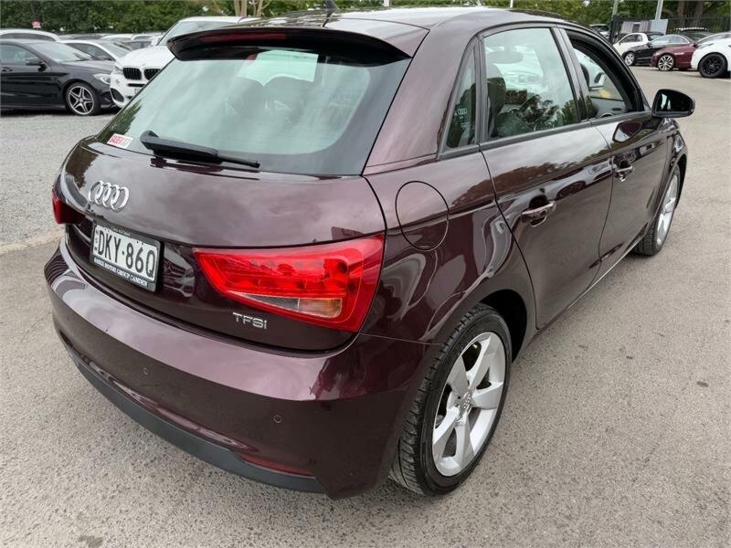 2016 Audi A1 8X MY16 Sport Sportback S Tronic Purple 7 Speed Sports Automatic Dual Clutch Hatchback62937625554946114