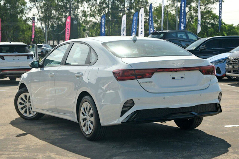 2022 Kia Cerato BD MY22 S White 6 Speed Sports Automatic Sedan62935691304707111