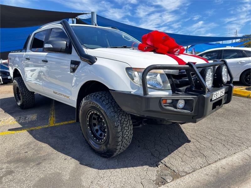 2015 Ford Ranger PX MkII Wildtrak Double Cab White 6 Speed Sports Automatic Double Cab62936663906819118