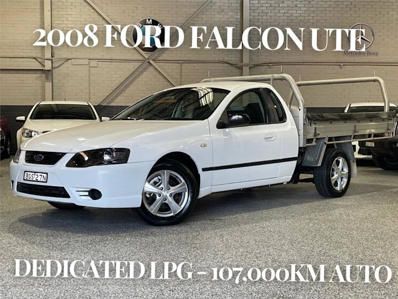 2008 Ford Falcon BF Mk II XL White Automatic Cab Chassis62932712080387110