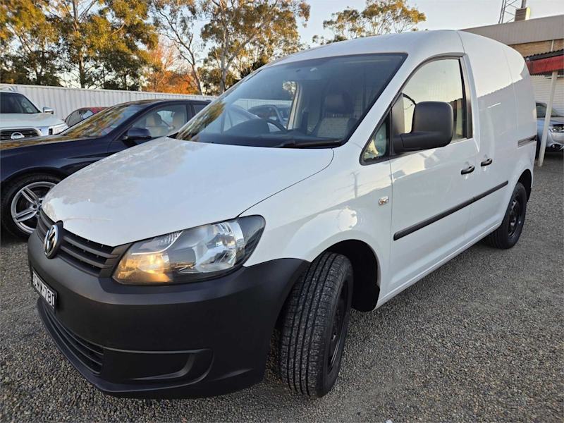 2012 Volkswagen Caddy 2K MY13 TDI250 White 7 Speed Auto Direct Shift Van62882728572675112