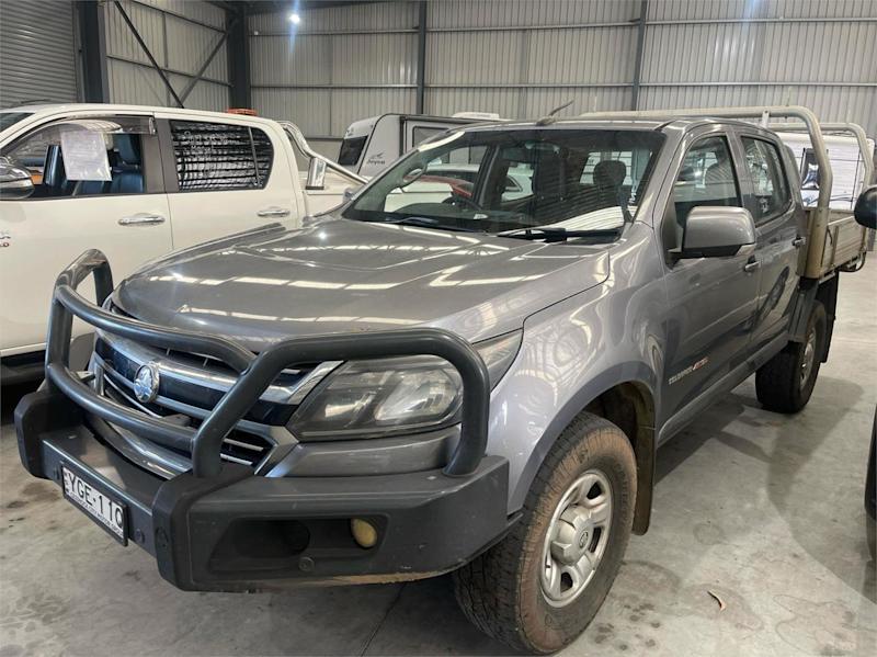 2016 Holden Colorado RG MY17 LS Crew Cab Grey 6 Speed Sports Automatic Cab Chassis62935686263809112