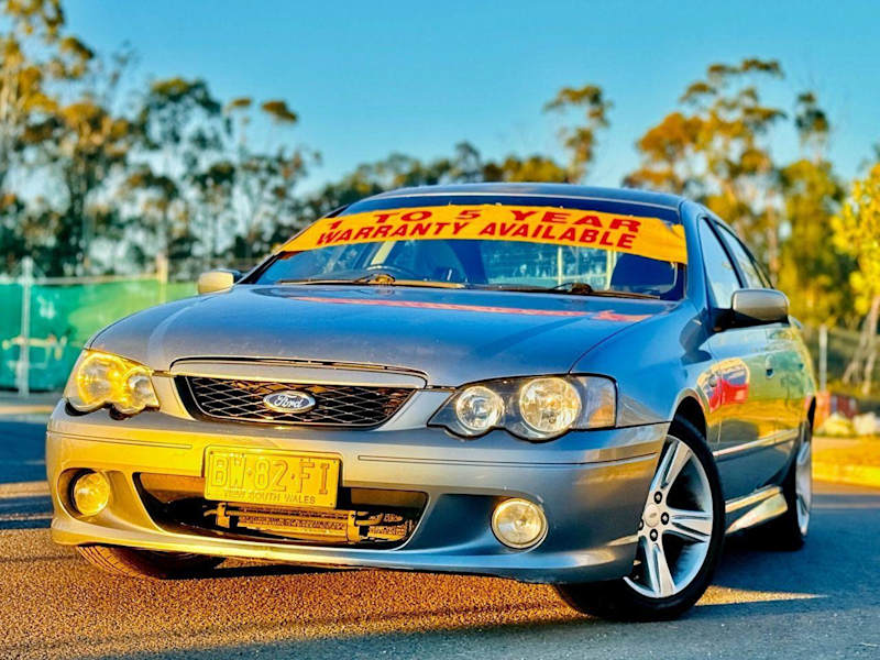2004 Ford Falcon BA XR6 Silver, Chrome 4 Speed Auto Seq Sportshift Sedan62932714694787110