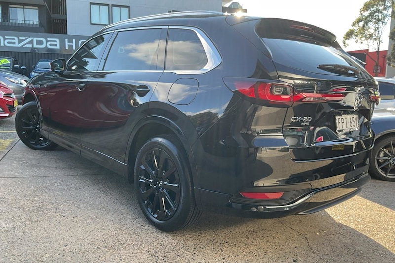 2024 Mazda CX-80 KL D50e Skyactiv-Drive i-ACTIV AWD GT Jet Black 8 Speed Sports Automatic Wagon62882728682499112