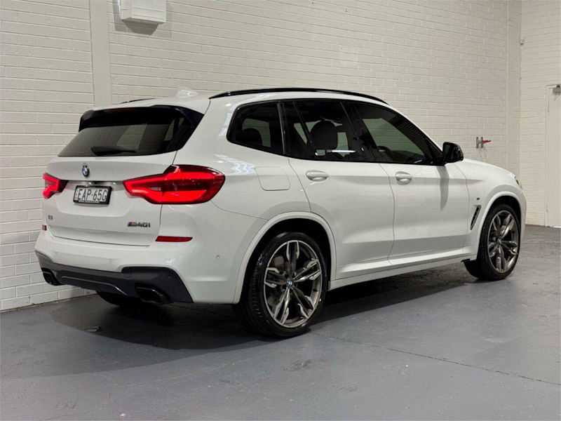 2018 BMW X3 G01 MY18.5 M40I White 8 Speed Automatic Wagon62882730593409112