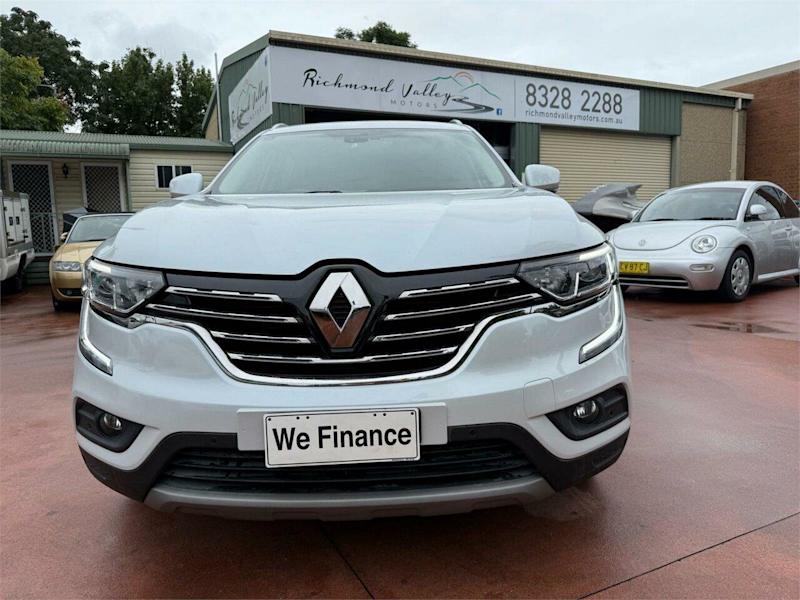 2017 Renault Koleos XZG MY17 Update Zen X-Tronic (4x4) White Continuous Variable Wagon62936662870017111