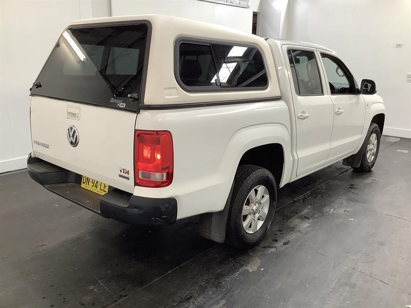 2013 Volkswagen Amarok 2H MY13 TDI400 Trendline (4x4) White 6 Speed Manual Dual Cab Utility62933709374210113