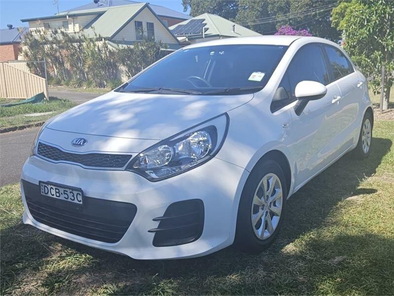 2015 Kia Rio UB MY16 S White 4 Speed Automatic Hatchback628827290981141123