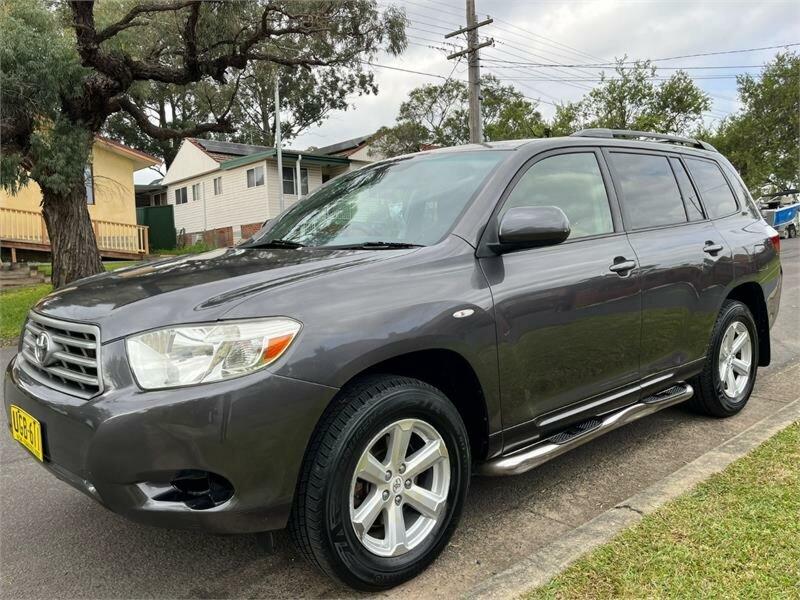 2008 Toyota Kluger GSU45R KX-R (4x4) 7 Seat Grey 5 Speed Automatic Wagon62936662010242114