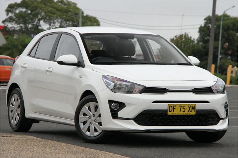 2022 Kia Rio YB MY22 S White 6 Speed Automatic Hatchback62882772259201110
