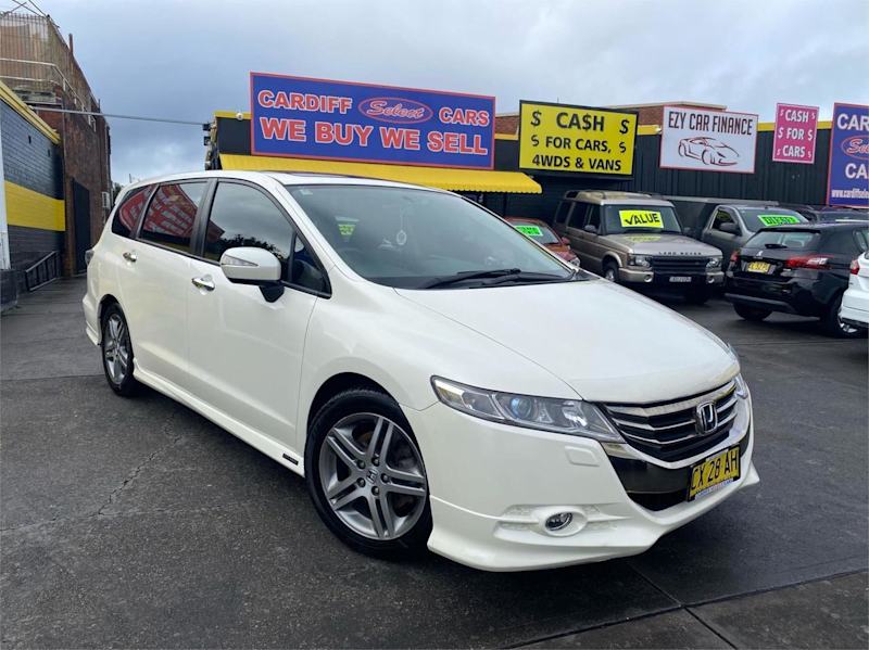2012 Honda Odyssey RB MY12 Luxury White 5 Speed Automatic Wagon62882727075458110
