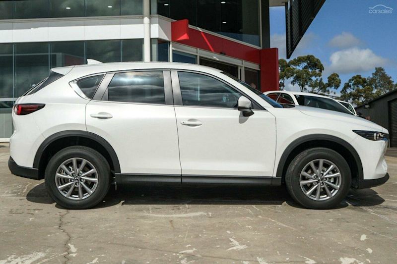 2025 Mazda CX-5 KF2W7A G20 SKYACTIV-Drive FWD Maxx White 6 Speed Sports Automatic Wagon62939538474242114