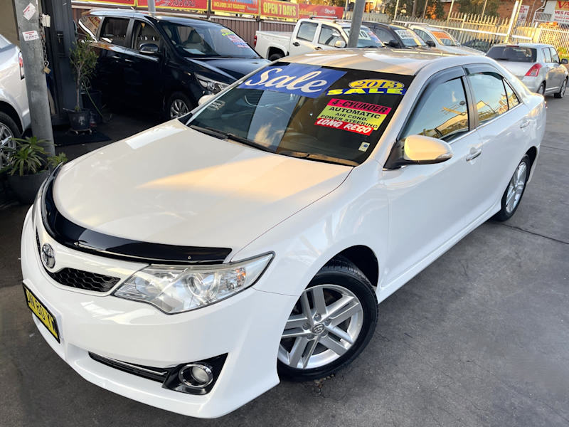 TOYOTA CAMRY ATARA S 2013 AUTOMATIC 2.5 LITRE 4 CYL SUPER LONG APRIL 2026 REG FULL HISTORY*FREE 5YR 62935692393474110