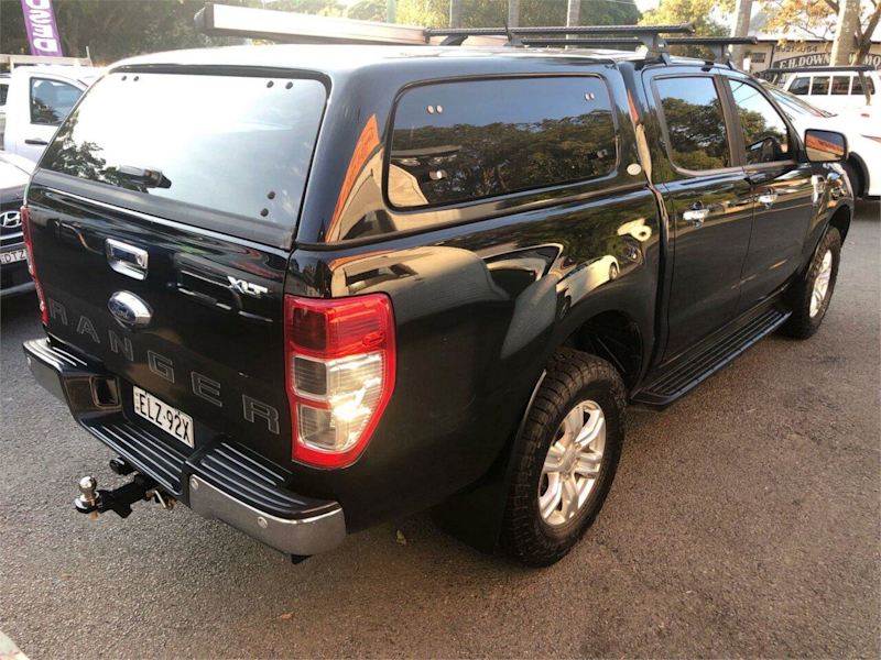 2020 Ford Ranger PX MkIII 2021.25MY XLT Black 10 Speed Sports Automatic Dual Cab62887425120771111