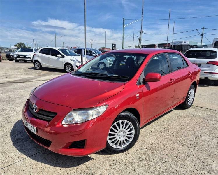 2010 Toyota Corolla ZRE152R MY10 Ascent Burgundy 4 Speed Automatic Sedan62938583746945113