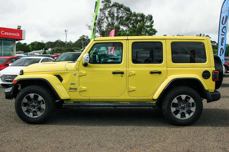 2023 Jeep Wrangler JL MY23 Unlimited Overland Yellow 8 Speed Automatic Hardtop62935685304577113