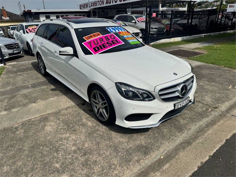 2013 Mercedes-Benz E250 212 MY13 CDI White 7 Speed Automatic Wagon62935683215618112