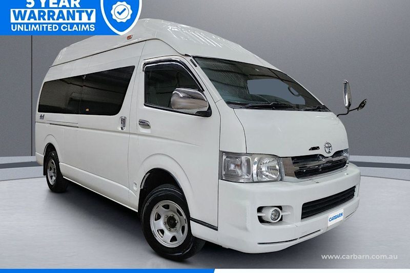 2007 Toyota HiAce TRH226S 4WD White Automatic Van62933704241282119