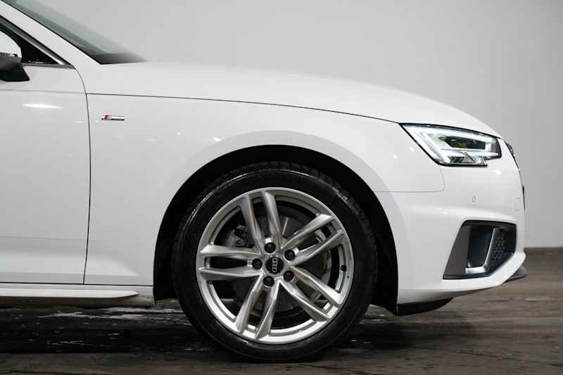 2019 Audi A4 8W MY19 35 TFSI S Tronic Sport White 7 Speed Auto Dual Clutch Sedan62933713859586114