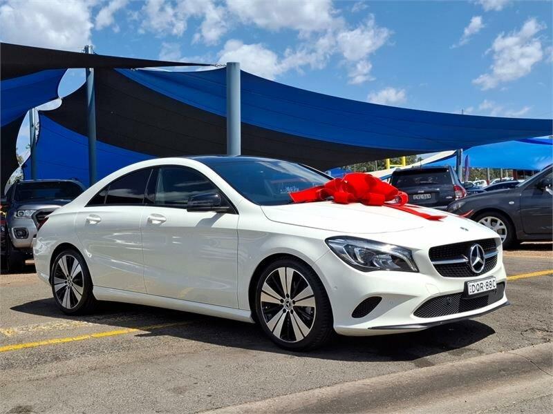 2017 Mercedes-Benz CLA-Class C117 807MY CLA200 DCT White 7 Speed Sports Automatic Dual Clutch Coupe629347053423391110